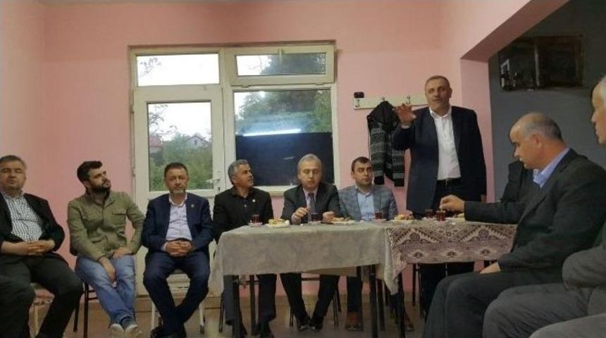Ak Partili U&ccedil;ar Ve Bektaş, K&ouml;ylerde Se&ccedil;imin &Ouml;nemini Anlatıp Destek İstediler