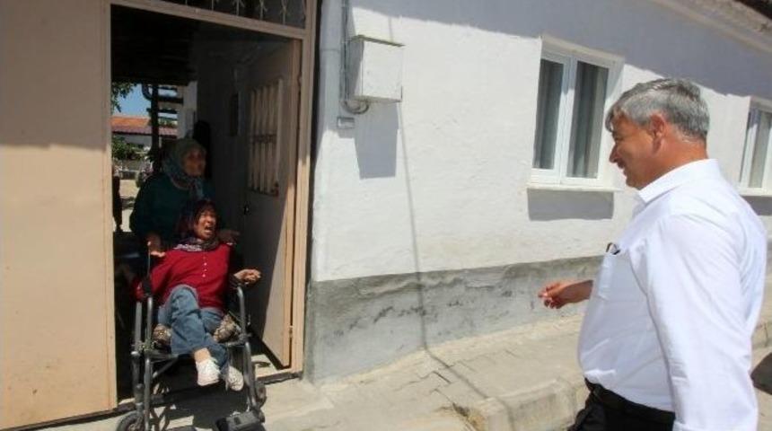 Başkan Yaralı&rsquo;dan Semiha&rsquo;ya Tekerlekli Sandalye S&ouml;z&uuml;