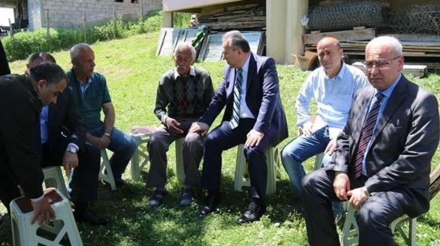 Vali Fidan&rsquo;dan Taziye Ziyareti