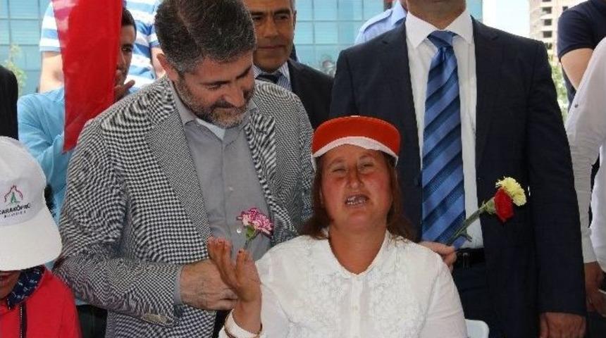 Ak Parti&rsquo;li Nebati, Engellilerle Bir Araya Geldi