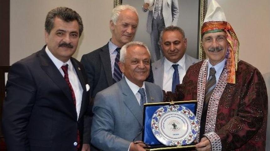 Ahilik Komitesi Başkan Ata&ccedil;&rsquo;ı Ziyaret Etti