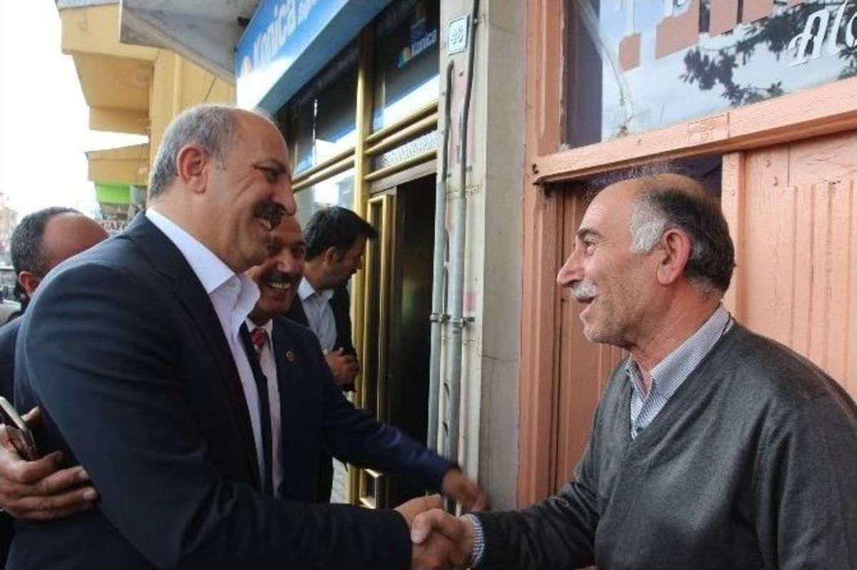 Abdullah Atalay&rsquo;dan Hdp Ve Mhp B&uuml;rolarına Ziyaret