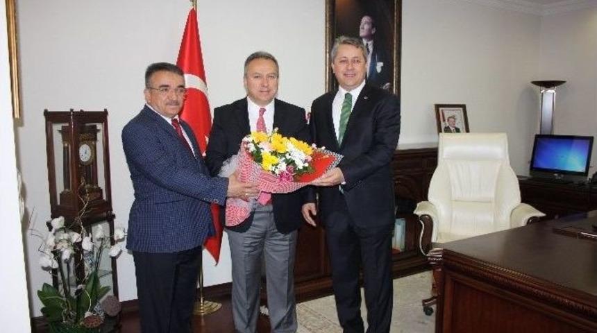Esnaf Temsilcileri Vali Ali Fidan&rsquo;ı Ziyaret Etti
