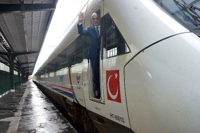 Hızlı Tren İ&ccedil;in Ekipler Sahaya İndi 1