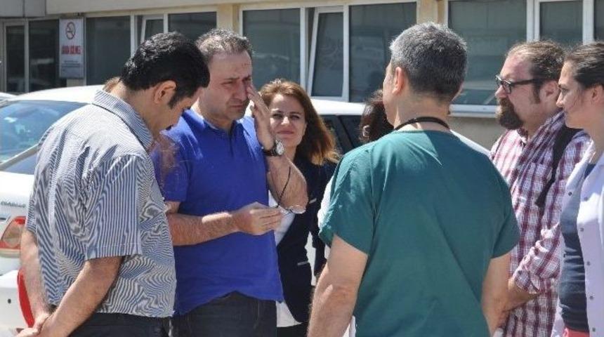 Doktora Şiddet Protesto Edildi