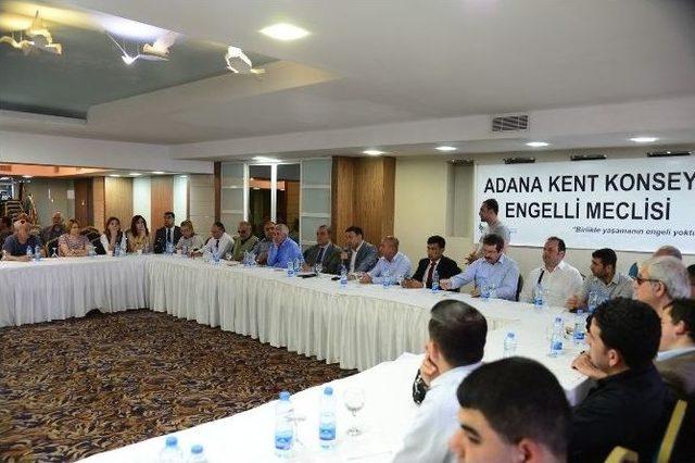 Engelsiz Adana Yolunda Vekiller Konuşuyor