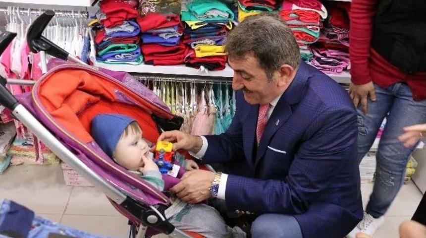 Fuat K&ouml;ktaş Atakum Esnafını Ziyaret Etti