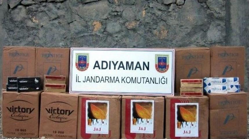 Adıyaman&rsquo;da 30 Bin Paket Ka&ccedil;ak Sigara Ele Ge&ccedil;irildi