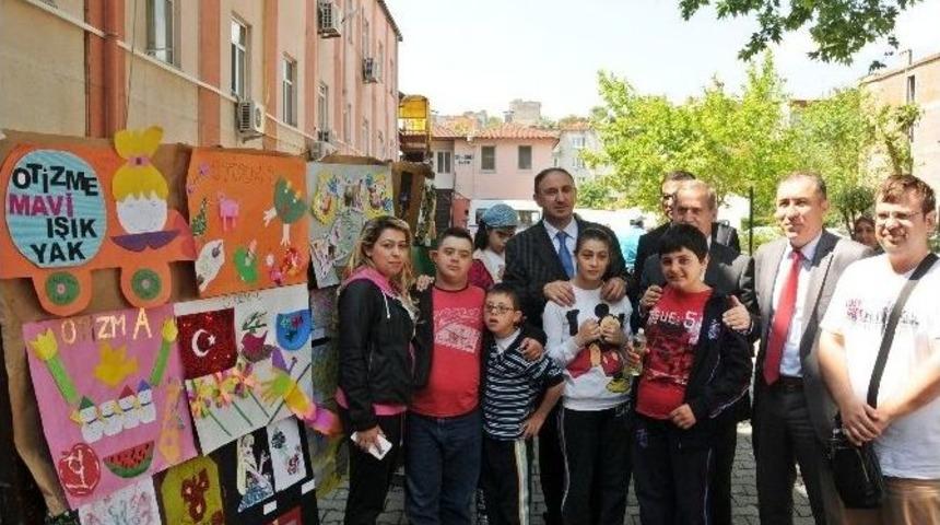 Engelli &Ouml;ğrencilerden Muhteşem Sergi