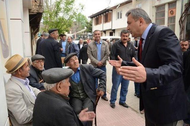 Mhp’li Adaylar Seçim Çalışmalarını Sürdürüyor