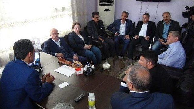 Miroğlu, Kızıltepe’de Ziyaretlerde Bulundu