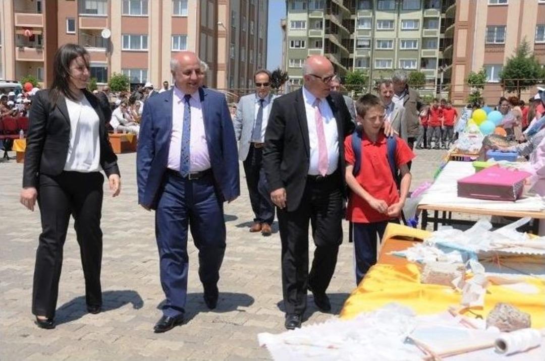 S&uuml;leymanpaşa Belediye Başkanı Eşkinat, &Ouml;zel &Ouml;ğrencilerle U&ccedil;urtma Şenliğinde Buluştu