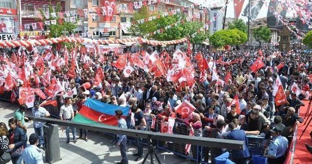 Mhp Lideri Bahçeli Aksaray’da