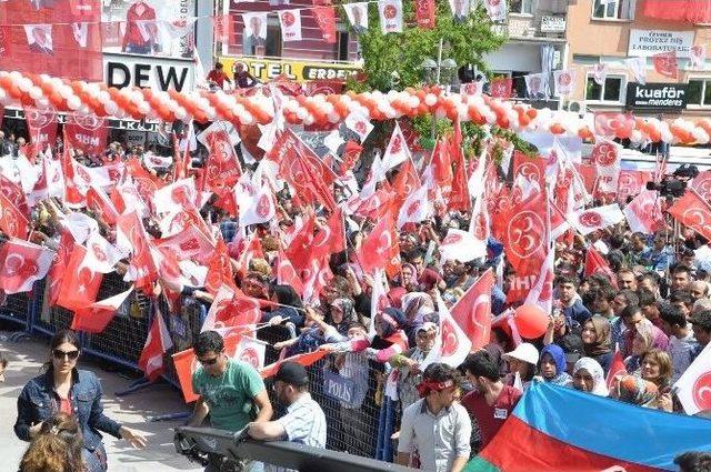 Mhp Lideri Bahçeli Aksaray’da