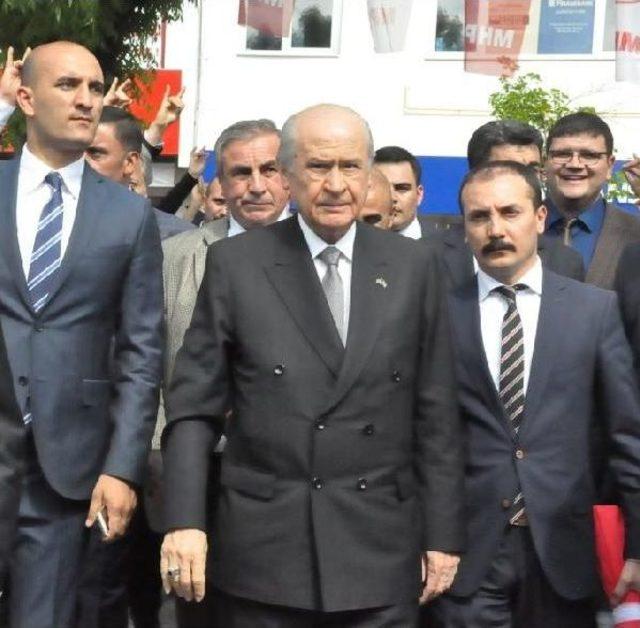 Bahçeli: Davutoğlu Eşme’Ye Giderken Pkk’Yla Temas Kuruldu Mu? (2)