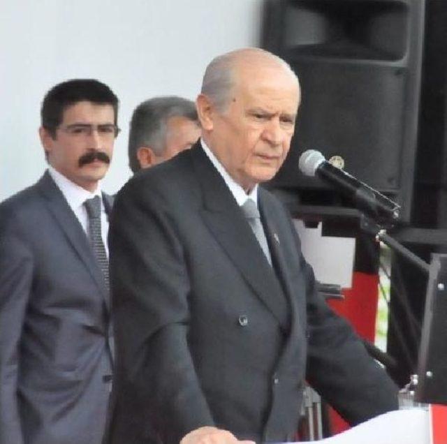 Bahçeli: Davutoğlu Eşme’Ye Giderken Pkk’Yla Temas Kuruldu Mu? (2)