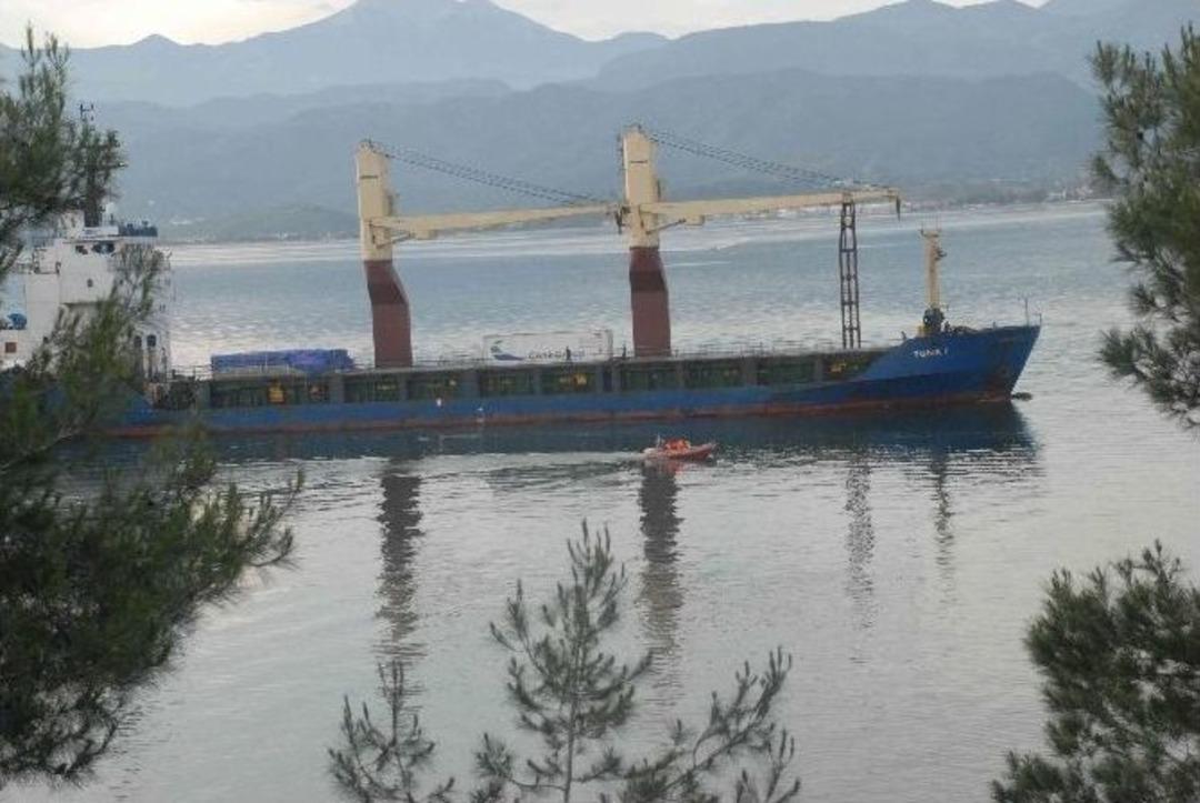 Libya&rsquo;da Vurulan T&uuml;rk Gemisi Fethiye&rsquo;ye Ulaştı