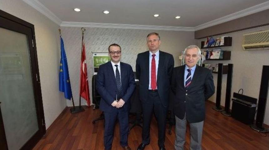 Fransa&rsquo;nın T&uuml;rkiye B&uuml;y&uuml;kel&ccedil;isi Bili&rsquo;den Ttso&rsquo;ya Ziyaret