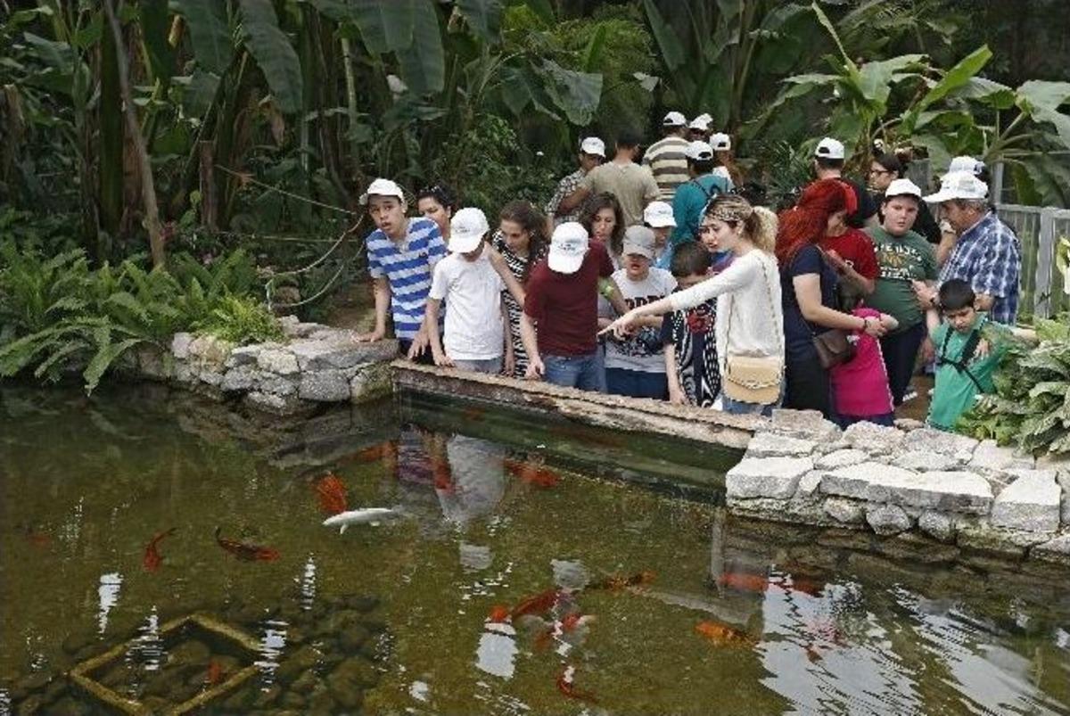 &Ouml;zel &Ccedil;ocuklar Doğal Yaşam Parkını Gezdi