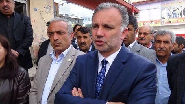 Kars&rsquo;ta Hdp&rsquo;liler Soma Faciasını Protesto Etti 1