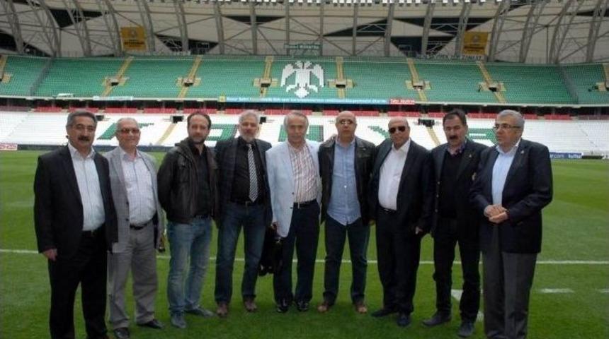 Tsyd Genel Başkanı Arkan Konya&rsquo;da Spor Yazarlarıyla Buluştu