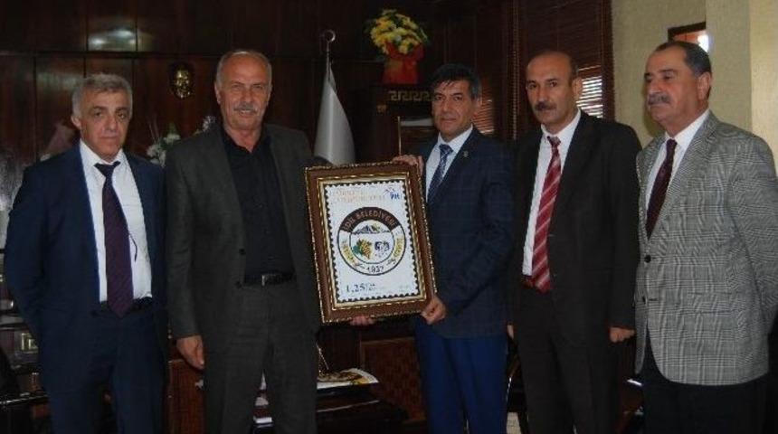 Şırnak Ptt Başm&uuml;d&uuml;rl&uuml;ğ&uuml; İdil Belediyesi&rsquo;ne Kurumsal &Ouml;zel Pul Bastırdı