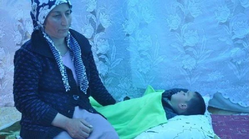 3 Yaşındaki &Ccedil;ocuklarıyla &Ccedil;adırda Yaşıyorlar