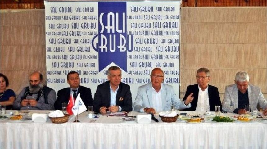 Salı Grubu Bağımsız Aday Hasan Subaşı&rsquo;nı Ağırladı