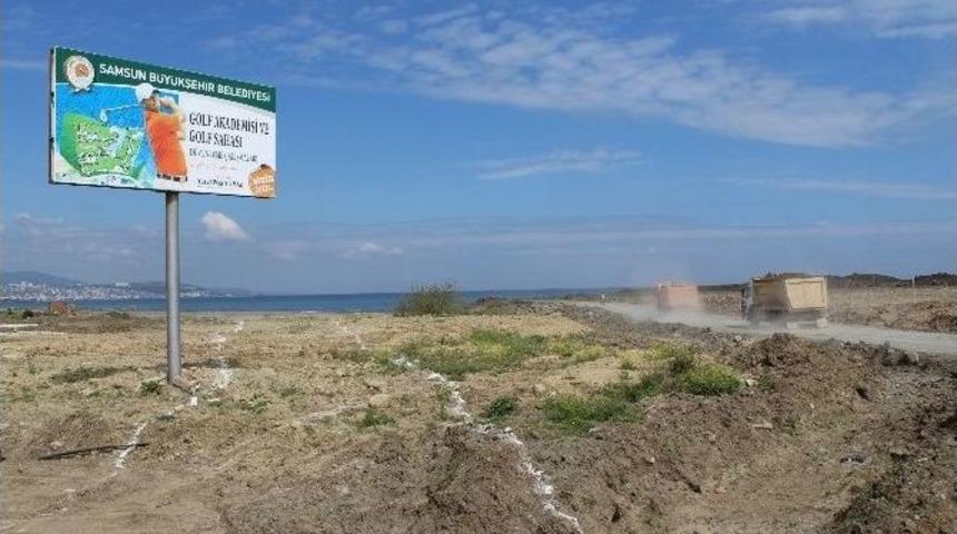 Samsun&rsquo;da Golf Sahası İnşaatı Başladı