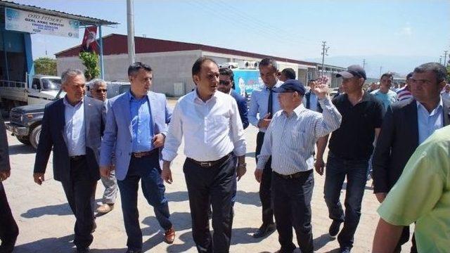 Ak Parti Manisa Milletvekili Adayı Murat Baybatur Sarıg&ouml;l&rsquo;de 3