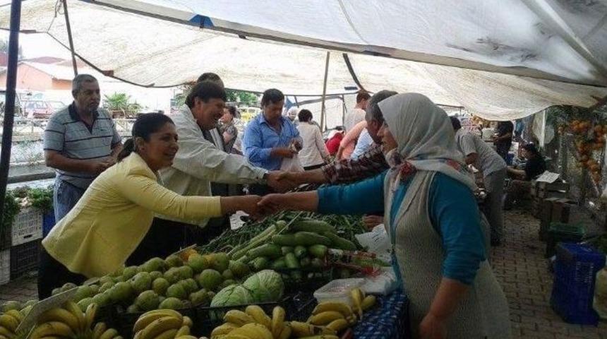 Akparti Adaylarından Yoğun Mesai