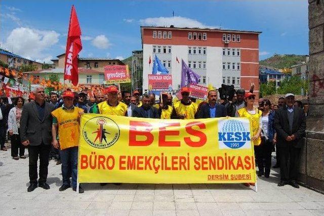 Kesk Dersim Şubesi, Soma&rsquo;da Hayatını Kaybeden Madencileri Unutmadı 1