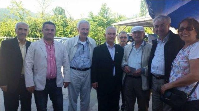 Chp Milletvekili Adayı Zafer Teber &Ccedil;ilimli&rsquo;de 2