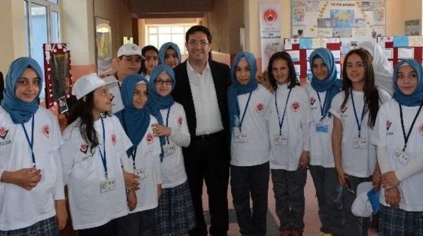 Başkan Yazgı T&uuml;bitak Bilim Fuarı&rsquo;nı Ziyaret Etti