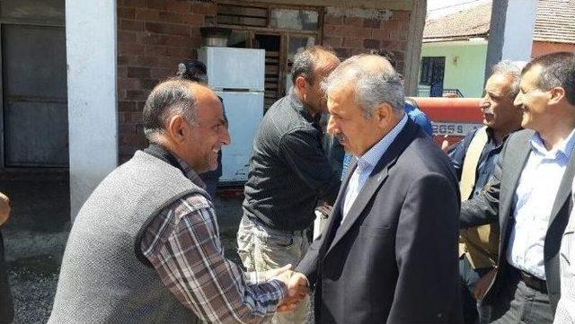 Şahin, Yazıhan&rsquo;ı Ziyaret Etti 1