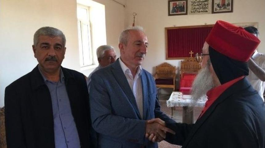 Miroğlu, S&uuml;ryani Dernekler Federasyonu Ve Morgabriel Manastırı&rsquo;nı Ziyaret Etti