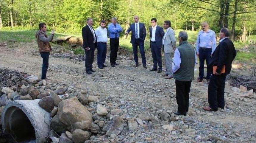 Tekkek&ouml;y&rsquo;de Yollar Ve Mahalleler İncelendi