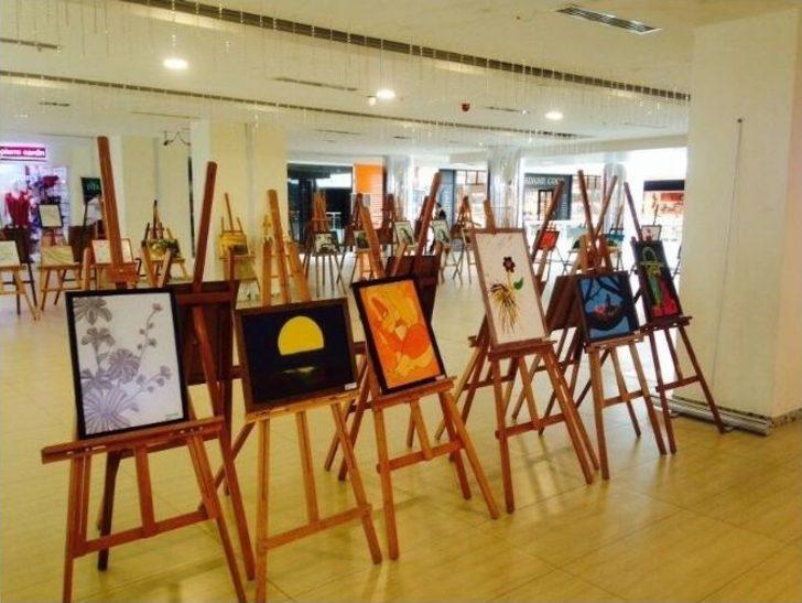 Yenitaşköprü Ortaokulu Resim Sergisi Açıldı G3