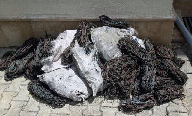 İnşaatlardan Kablo &Ccedil;alan 2 Kişi Yakalandı 1