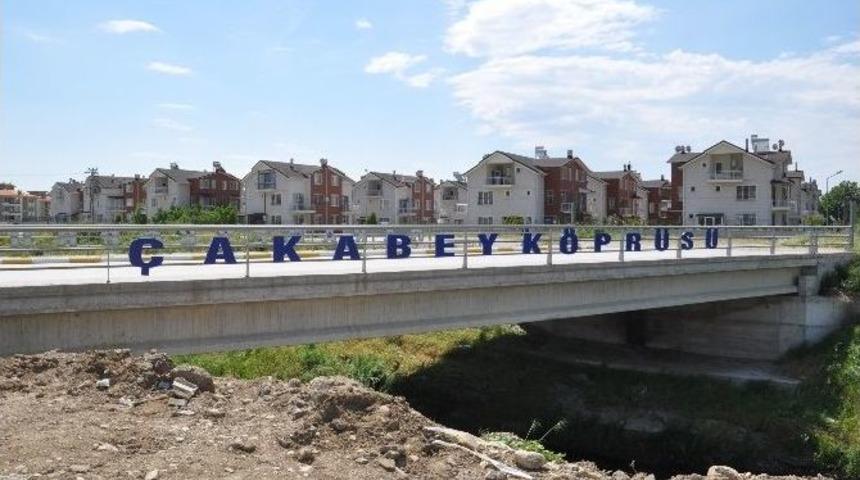 &Ccedil;akabey K&ouml;pr&uuml;s&uuml; G&uuml;zergahı D&uuml;zenleniyor