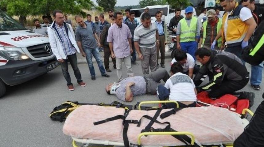 Bodrum&rsquo;da Motosiklet Kazası: 1 Yaralı