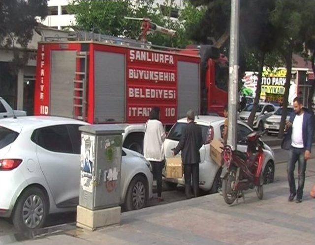Şanlıurfa&rsquo;da &Ccedil;ıkan Yangın Korkuttu 1