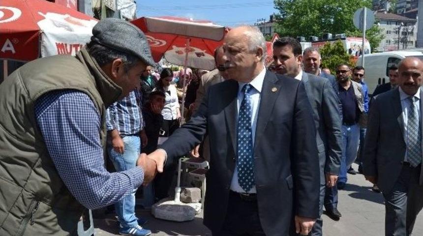 Ak Parti Milletvekili Adayı &Ouml;zbakır Ereğli&rsquo;de Moral Depoladı