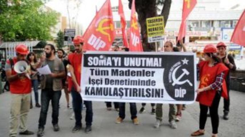 &Uuml;niversitede Soma Protestosunda 10 G&ouml;zaltı (2)