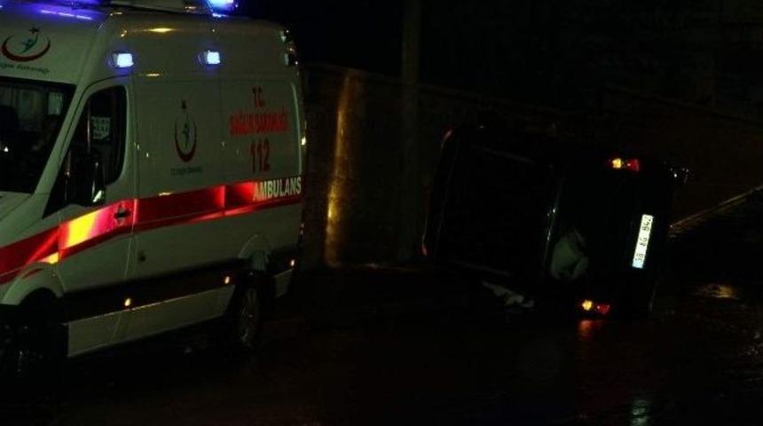 Otomobil Takla Attı