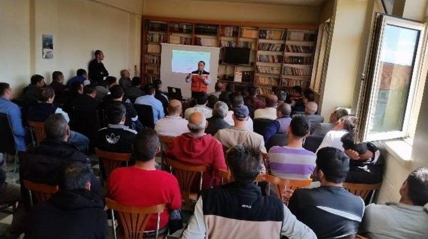 Bolvadin Ceza İnfaz Kurumunda &ldquo;doğal Afetler Ve Yangınlar&rdquo; Konulu Bilin&ccedil;lendirme Semineri