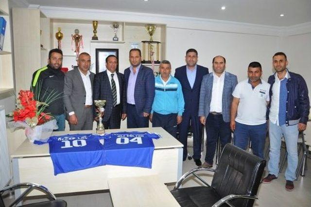 Dilovası Belediyespor&rsquo;dan Başkan Toltar&rsquo;a Ziyaret 1