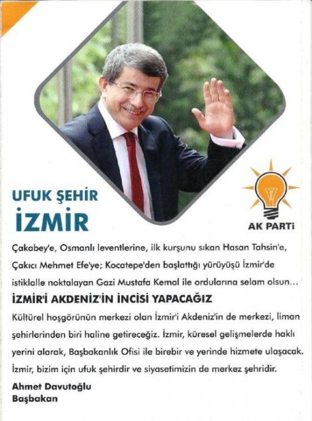 Ak Parti'den İzmir'e Özel Broşür