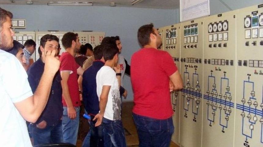 Meslek Y&uuml;ksekokulu &Ouml;ğrencilerinden Teknik Gezi