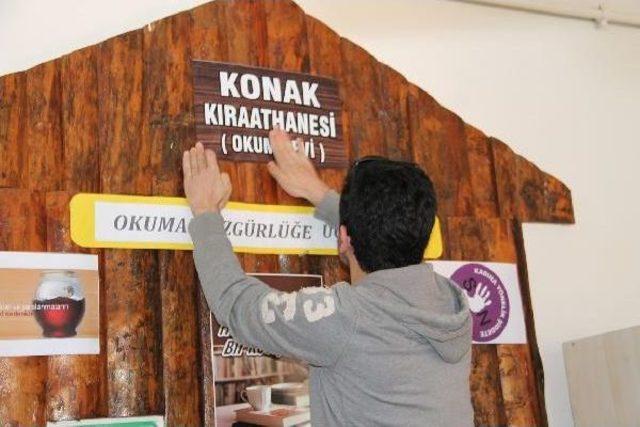 Amasya&rsquo;Da  kıraathaneler Okuyor  Projesi 1